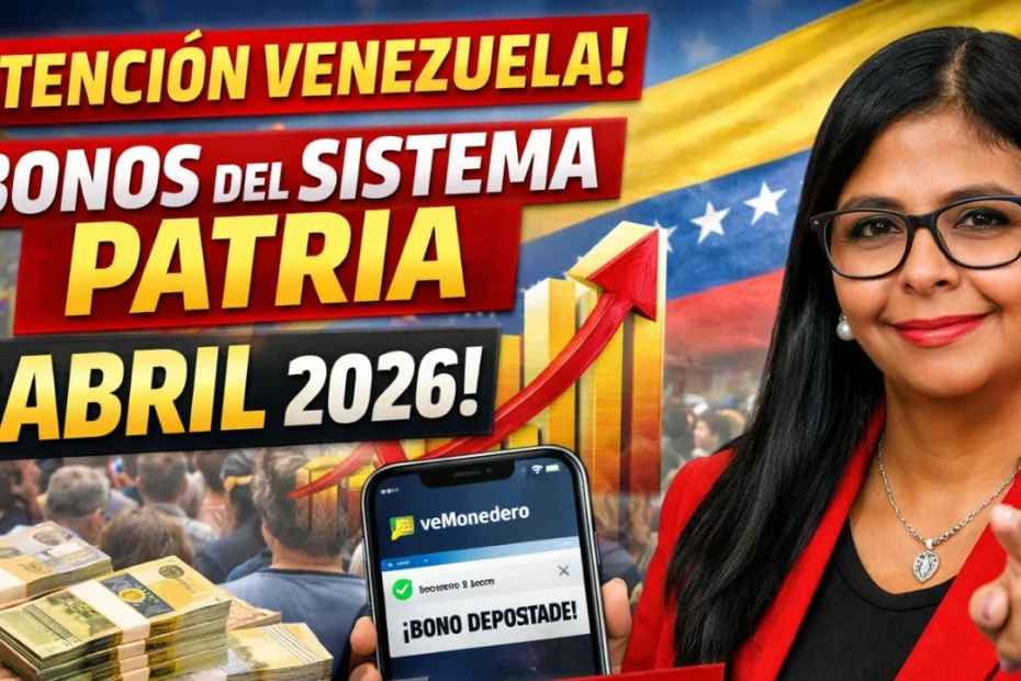 Bonos Patria Abril 2026 - Fechas de Pago y Montos Confirmados Paso a Paso