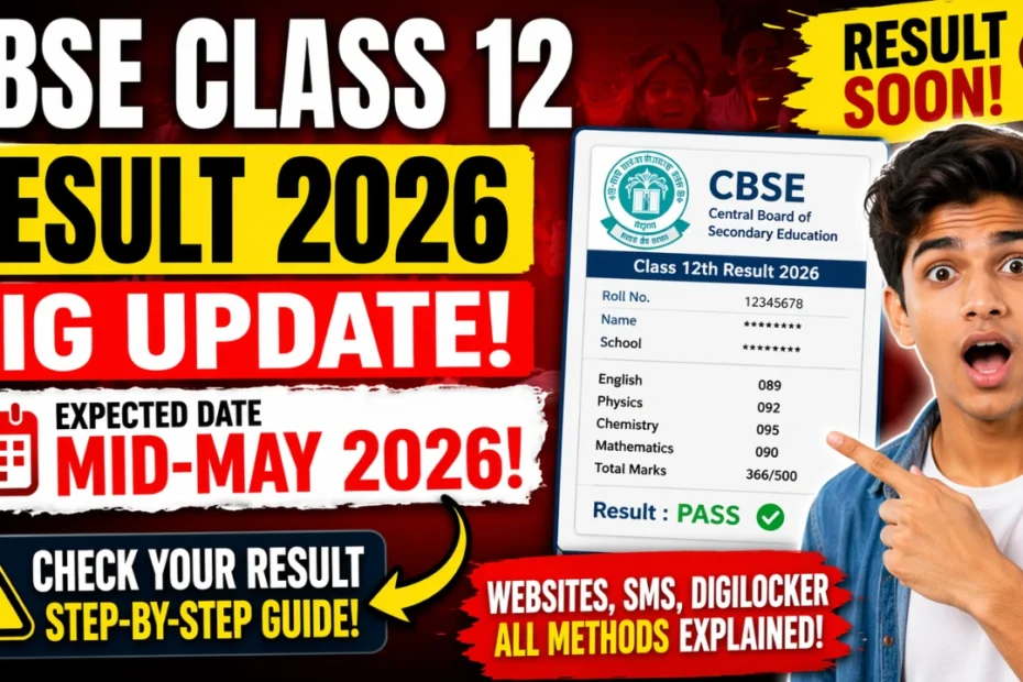 CBSE Class 12 Result 2026 Date - Expected Timeline, Official Websites & How to Check Online